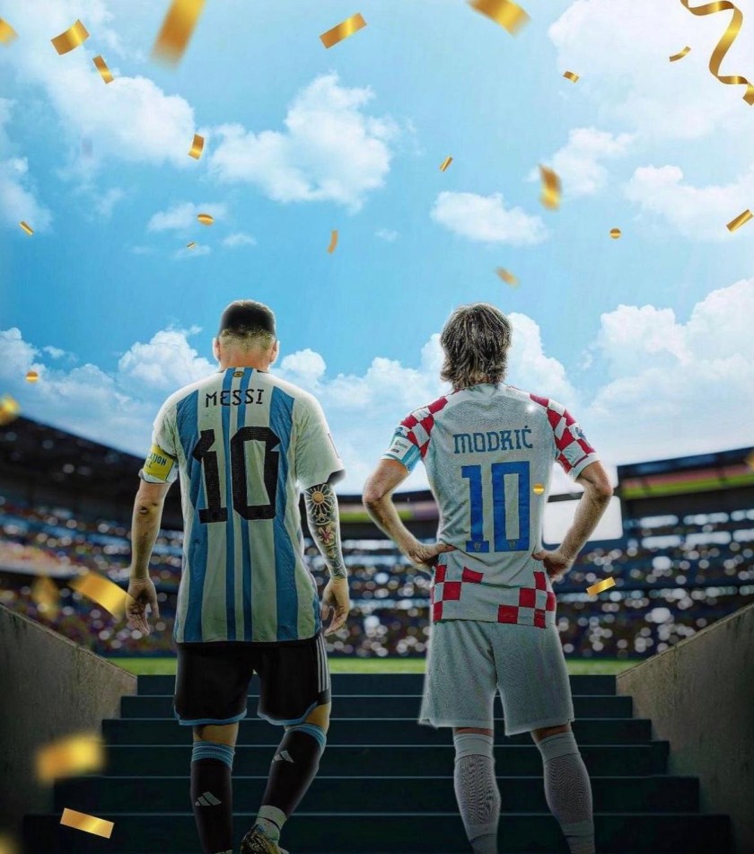 Messi and Modric. Their final world cup.