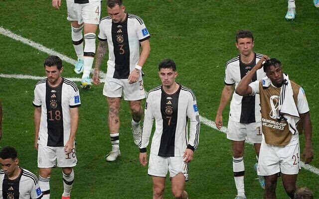 Germany's early exit from the 2022 World Cup